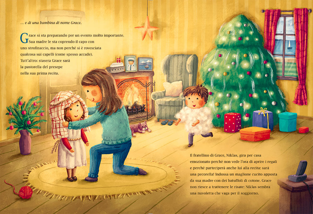 Grace e l'angelo del Natale