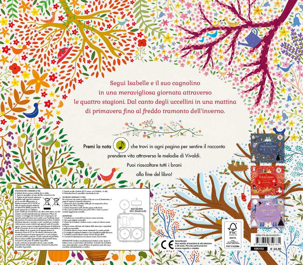 Le Quattro Stagioni di Antonio Vivaldi (con sonoro)::Il racconto musicale in un giorno