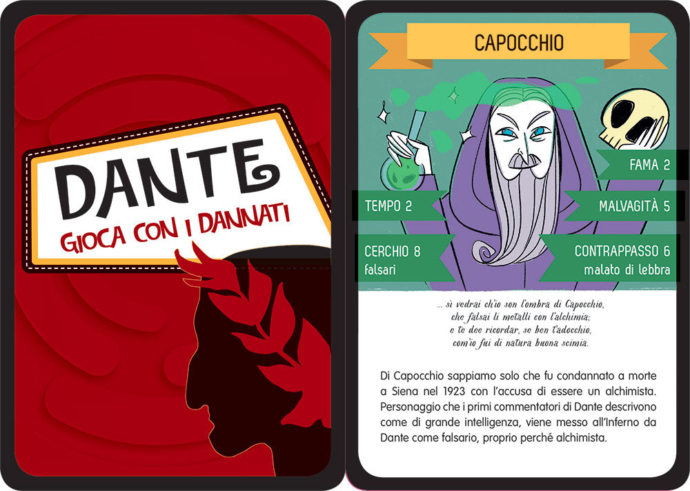 Dante. Gioca con i dannati