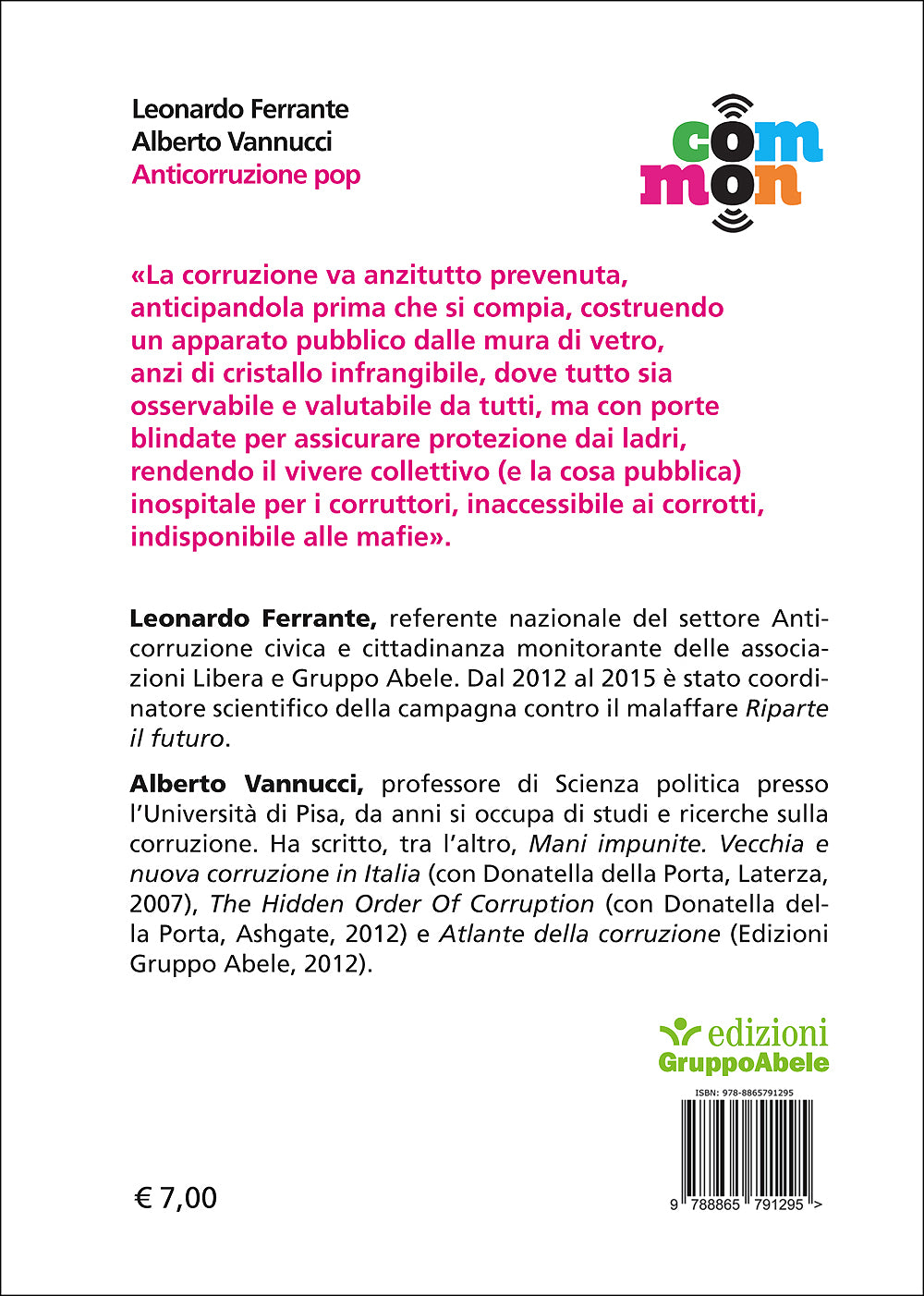 Anticorruzione pop::E' semplice combattere il malaffare se sai come farlo
