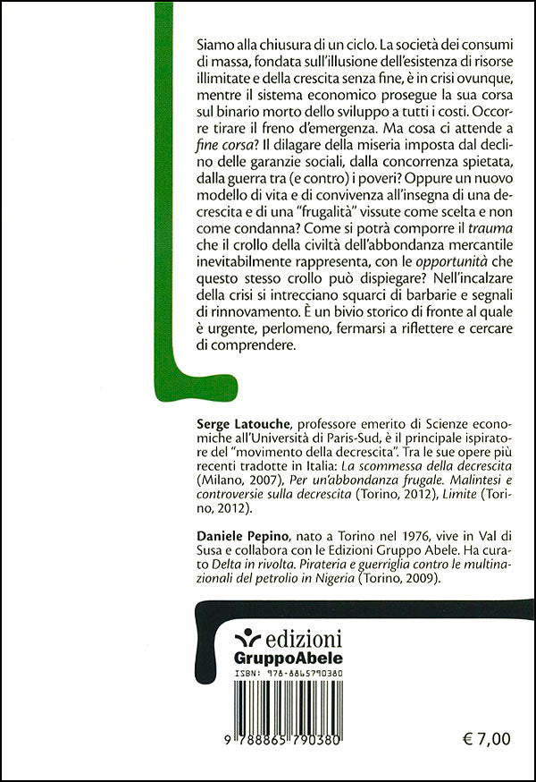 Fine corsa::Intervista su crisi e decrescita
