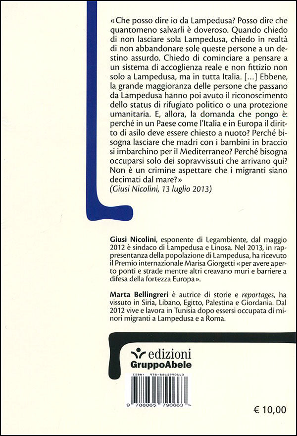Lampedusa::Conversazioni su isole, politica, migranti