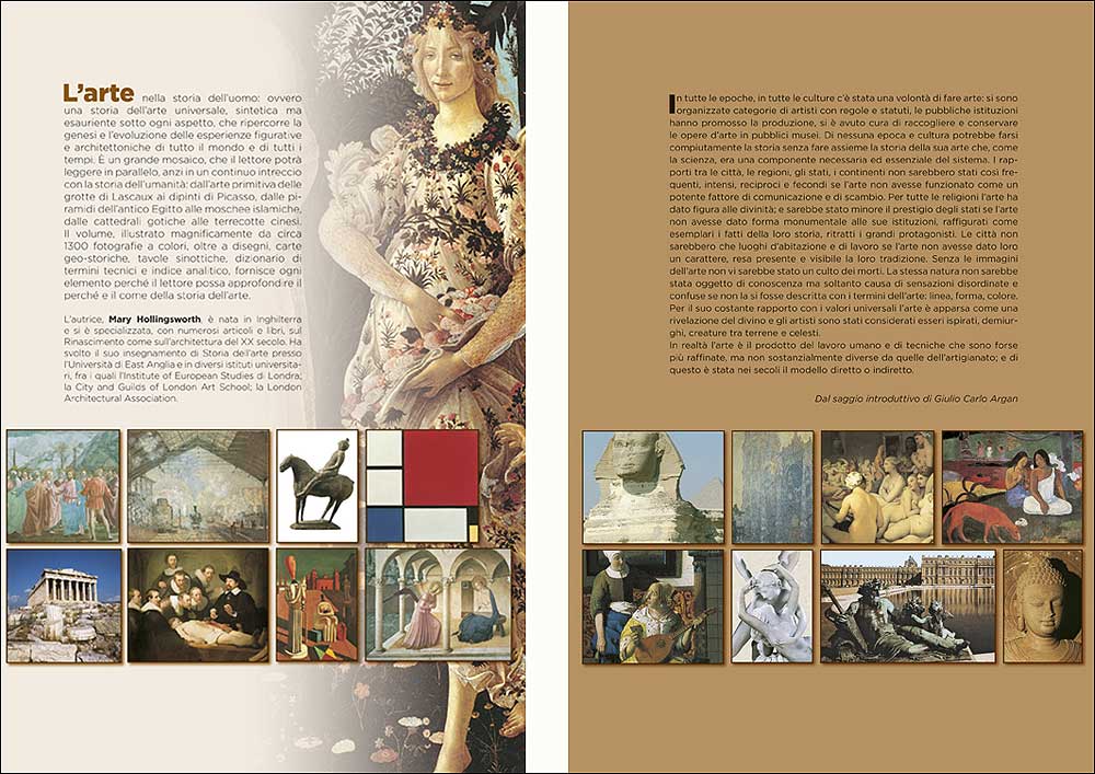 L'arte nella storia dell'uomo::Storia universale dell'arte dalle origini alla modernità