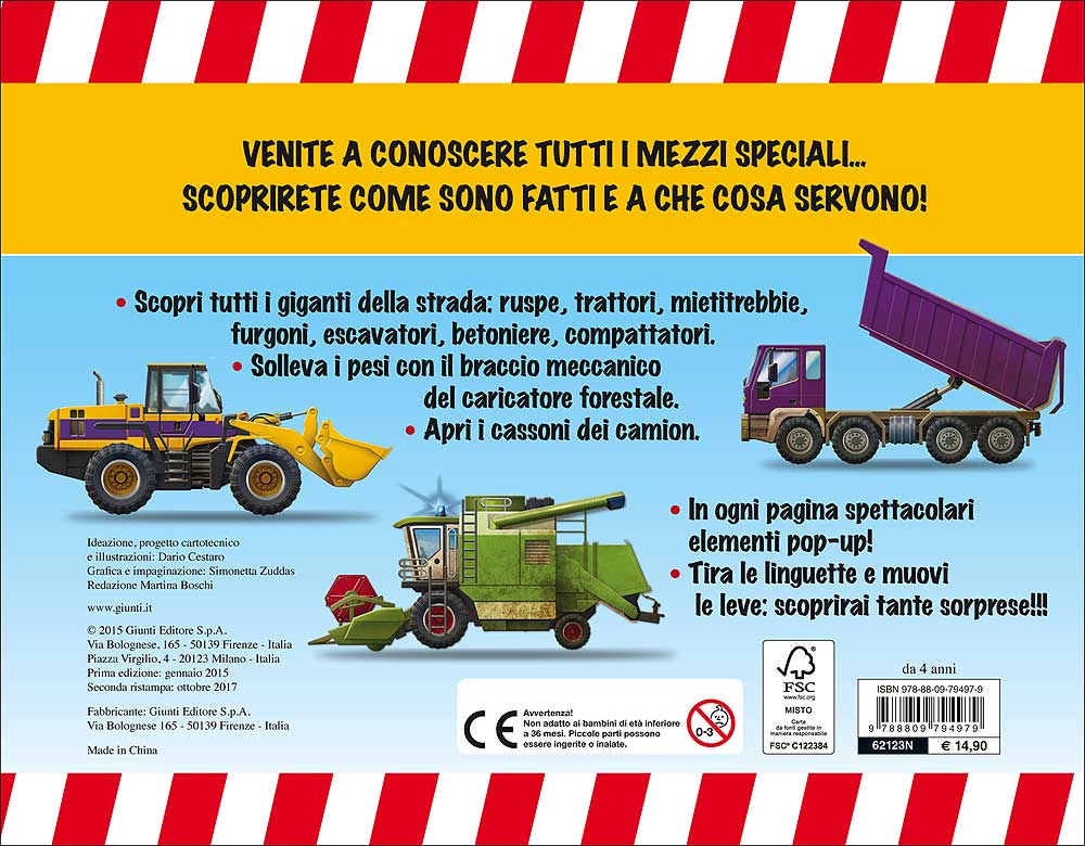 I mezzi speciali::Un libro pop-up