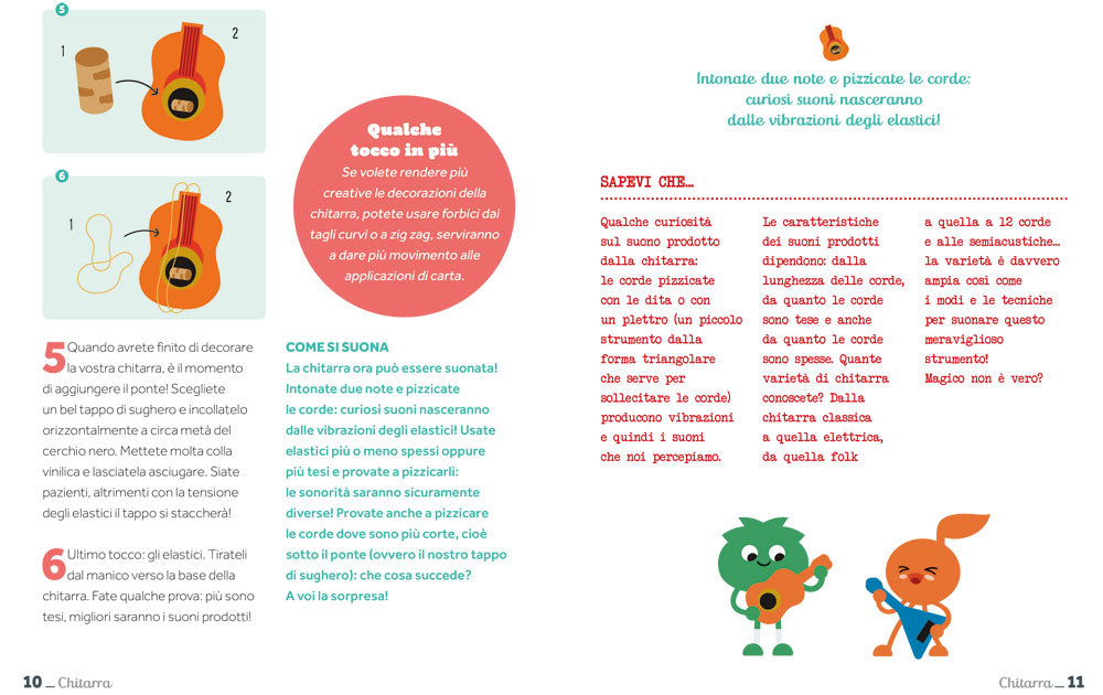 Ricicla e suona::14 strumenti musicali da costruire con materiali riciclati