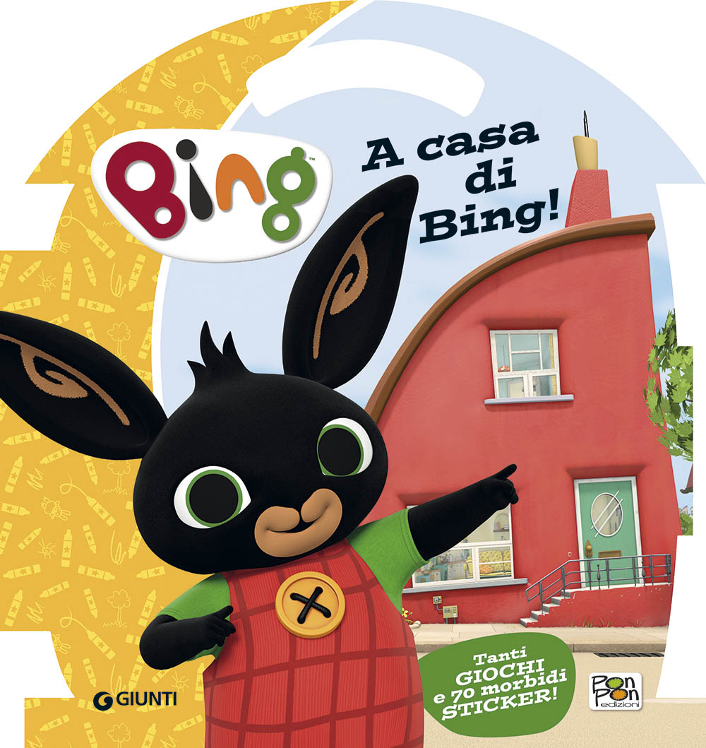 Puffy Sticker A Casa di Bing!