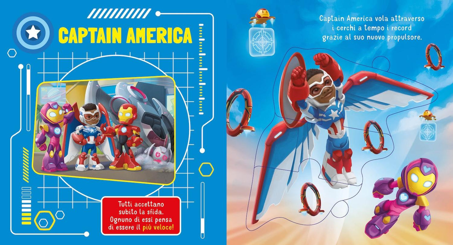 Iron Man Libro Maxi Puzzle::Gioca e impara a conoscerli