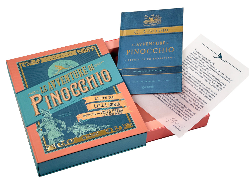Le avventure di Pinocchio. Edizione Anniversario 1883-2023::Letto da Lella Costa. Musiche di Paolo Fresu con Glauco Venier