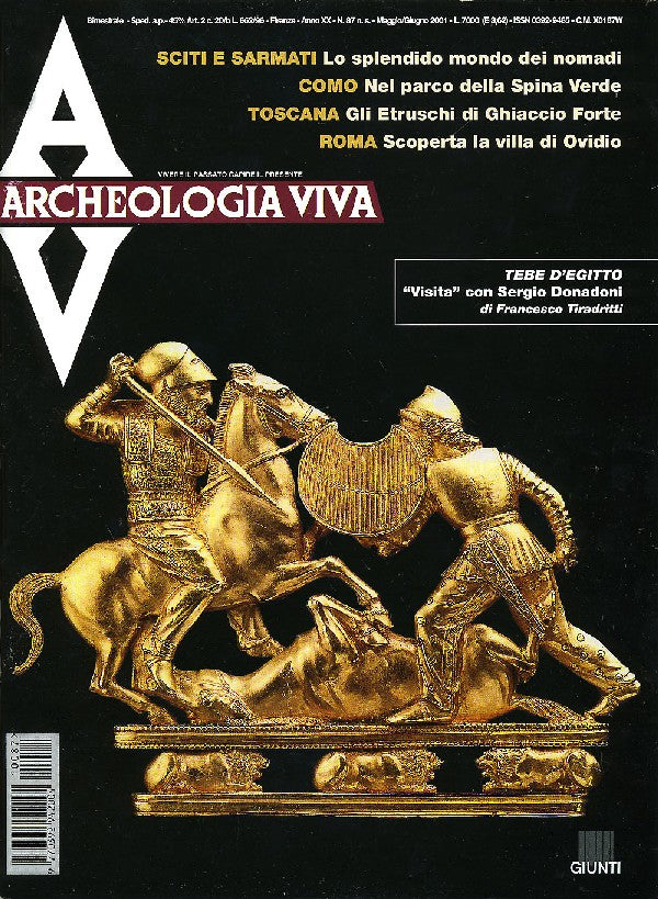 Archeologia Viva n. 87 - maggio/giugno 2001::Rivista bimestrale