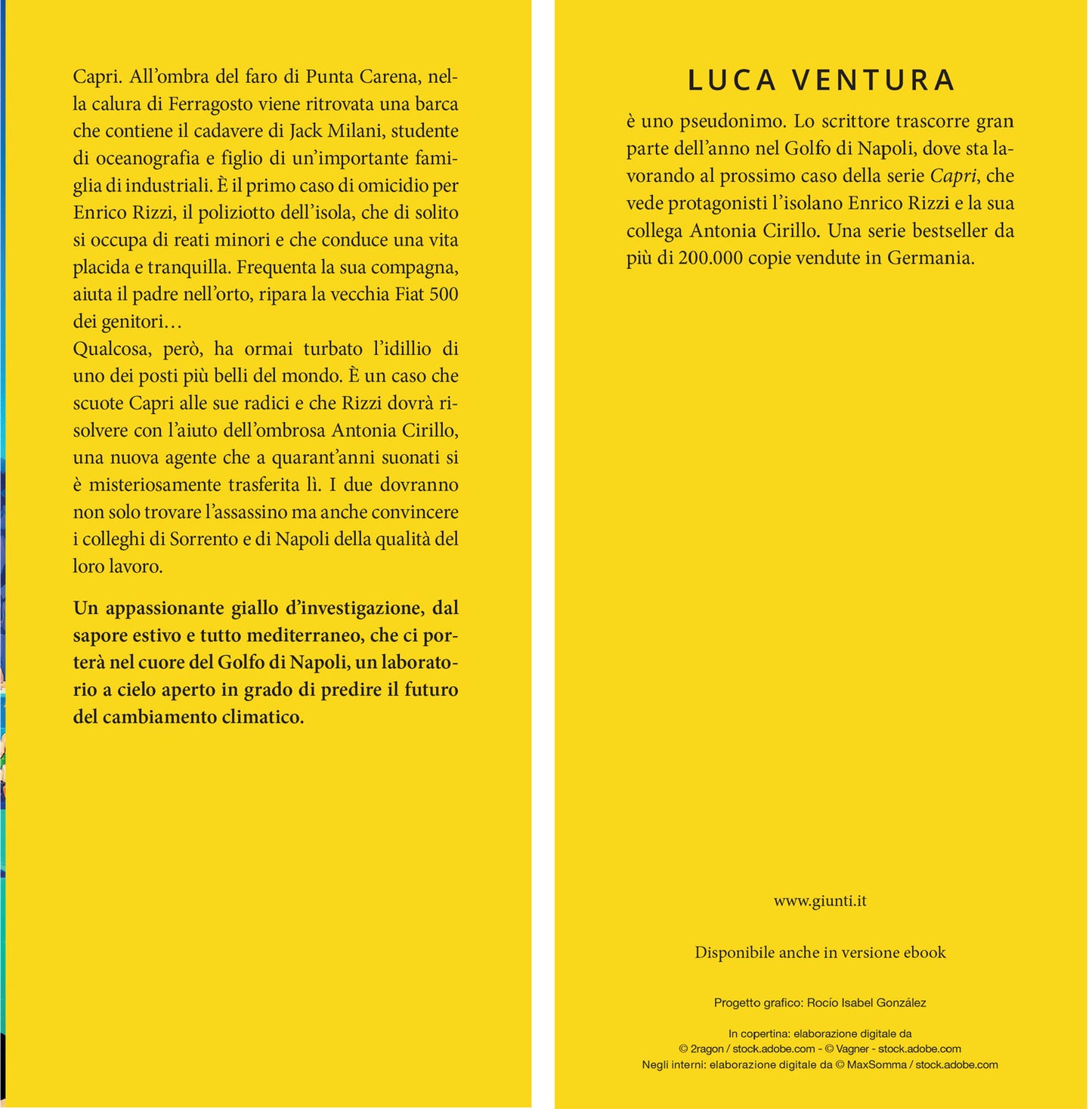 Giallo Capri::Il primo caso di Enrico Rizzi e Antonia Cirillo