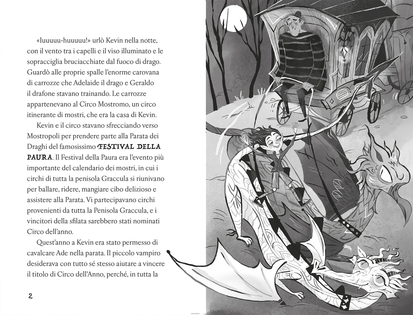 Kevin il vampiro. Una strega feroce e malvagia