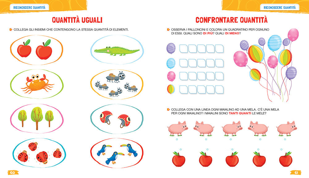 Gioco e imparo. Vado in prima::Attività, giochi, pregrafismi, lettere e numeri