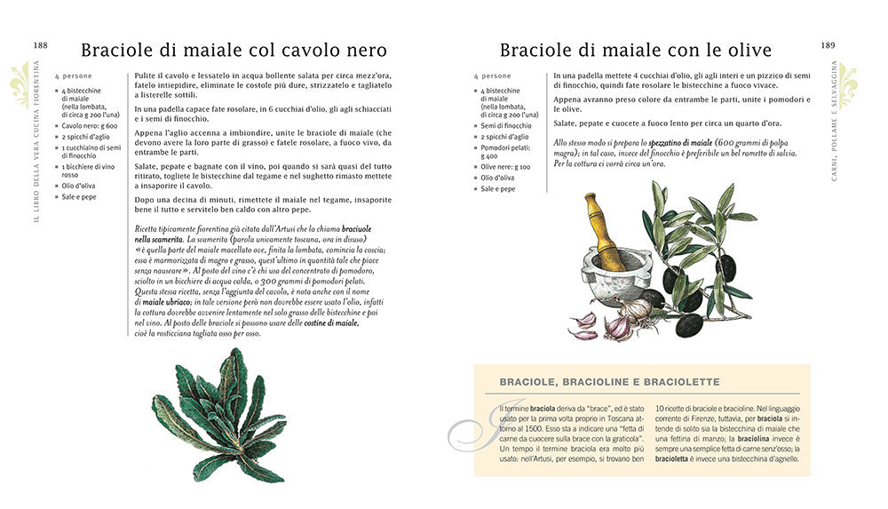 Il libro della vera cucina fiorentina::Ricette • Prodotti tipici • Storia • Tradizioni