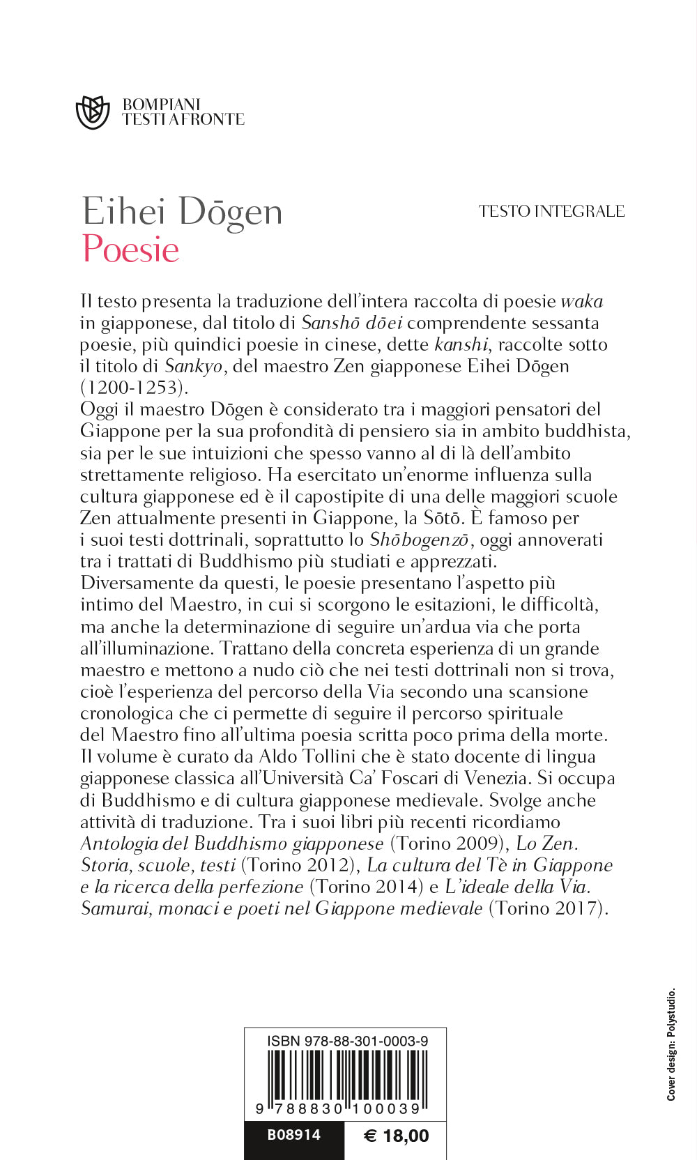 Poesie. Letteratura e illuminazione::Testi giapponesi e cinesi a fronte