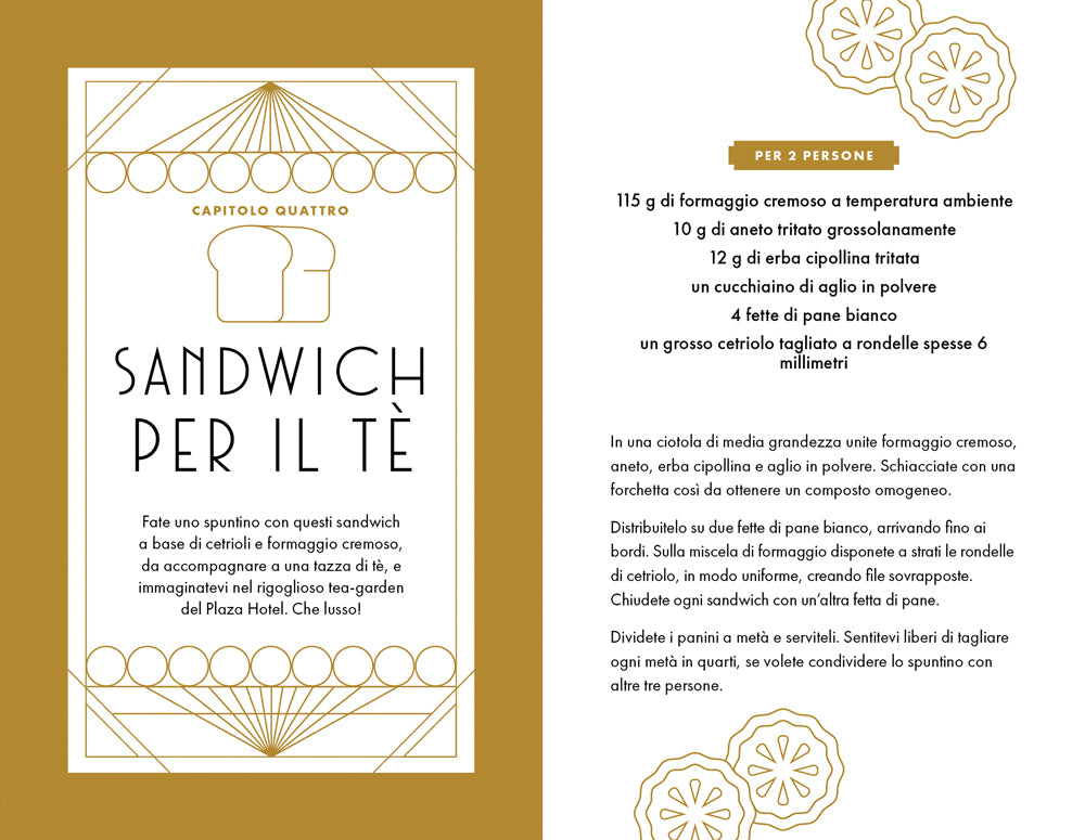 IL GRANDE GATSBY::COOK THE BOOK