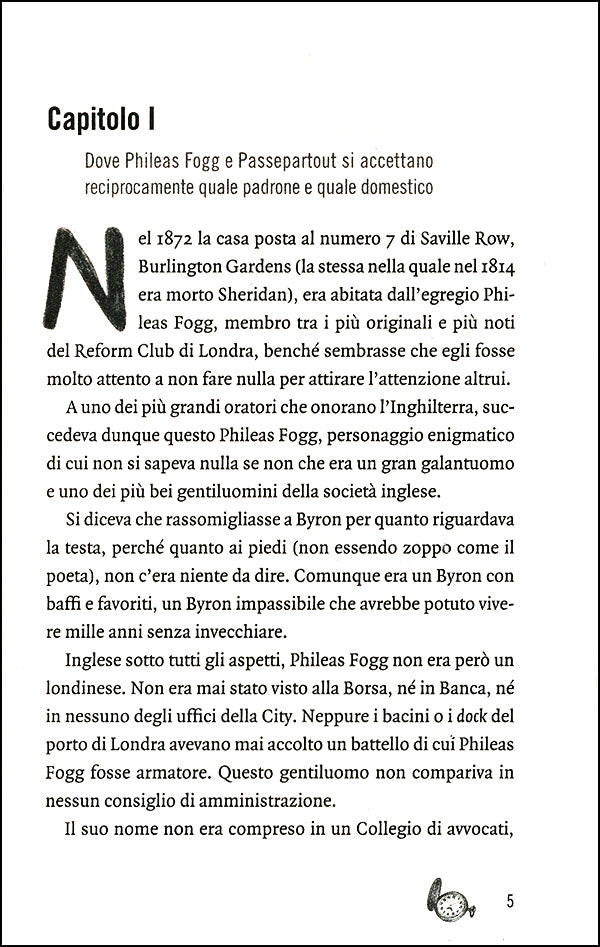 Il Giro del Mondo in 80 giorni::Tradotto da Libero Bigiaretti