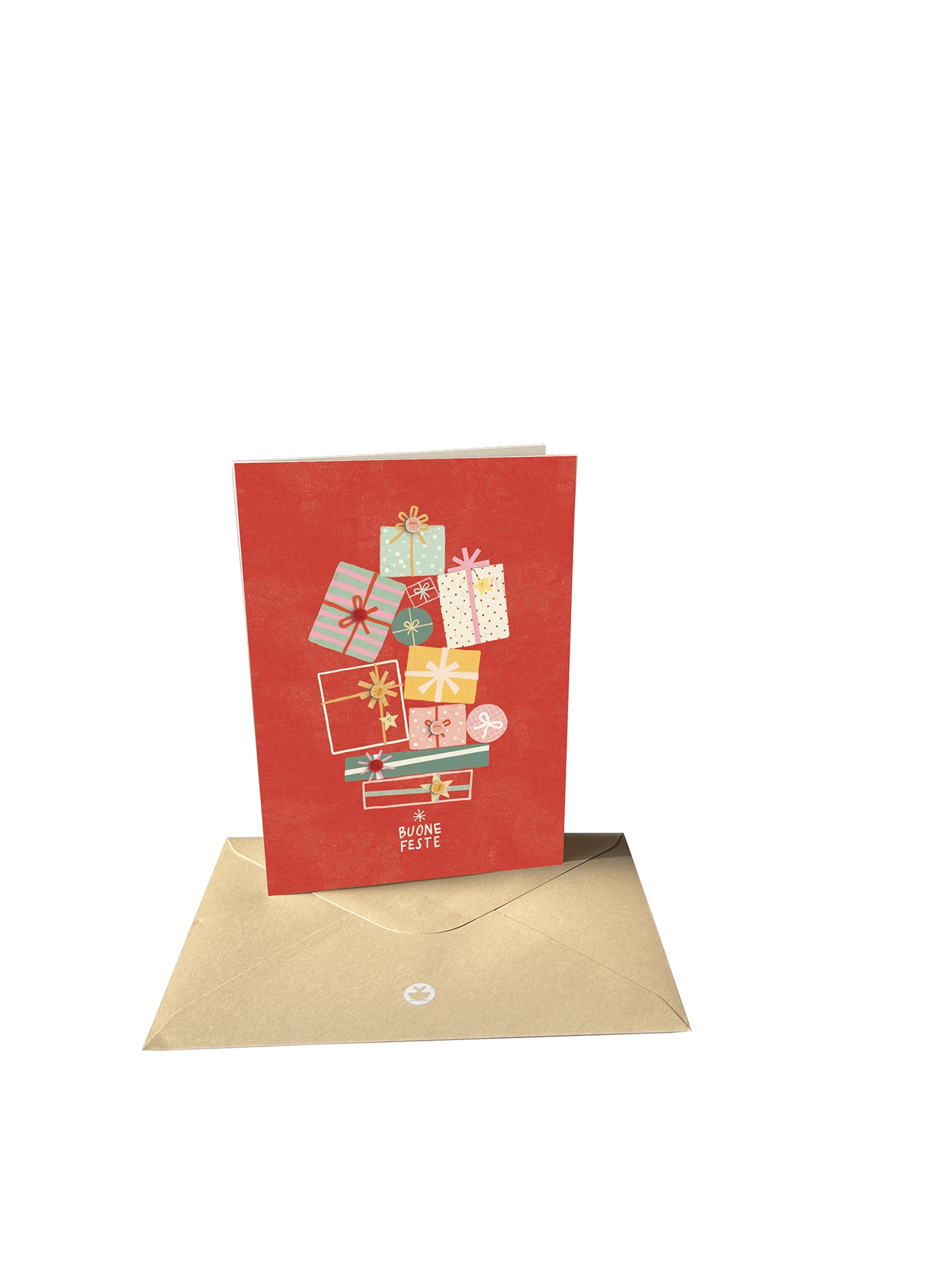 Natale - biglietto Pacchi Regalo