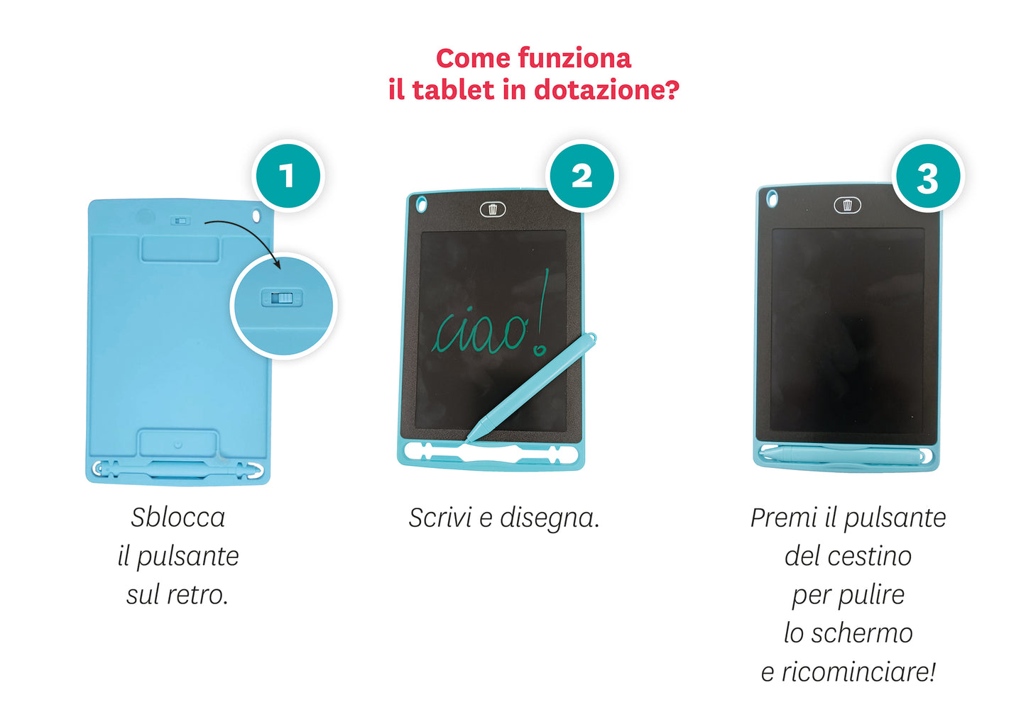 Il mio primo libro tablet::Lettere, numeri, giochi e attività