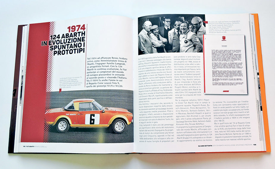 Fiat Abarth::Reparto Corse Rally