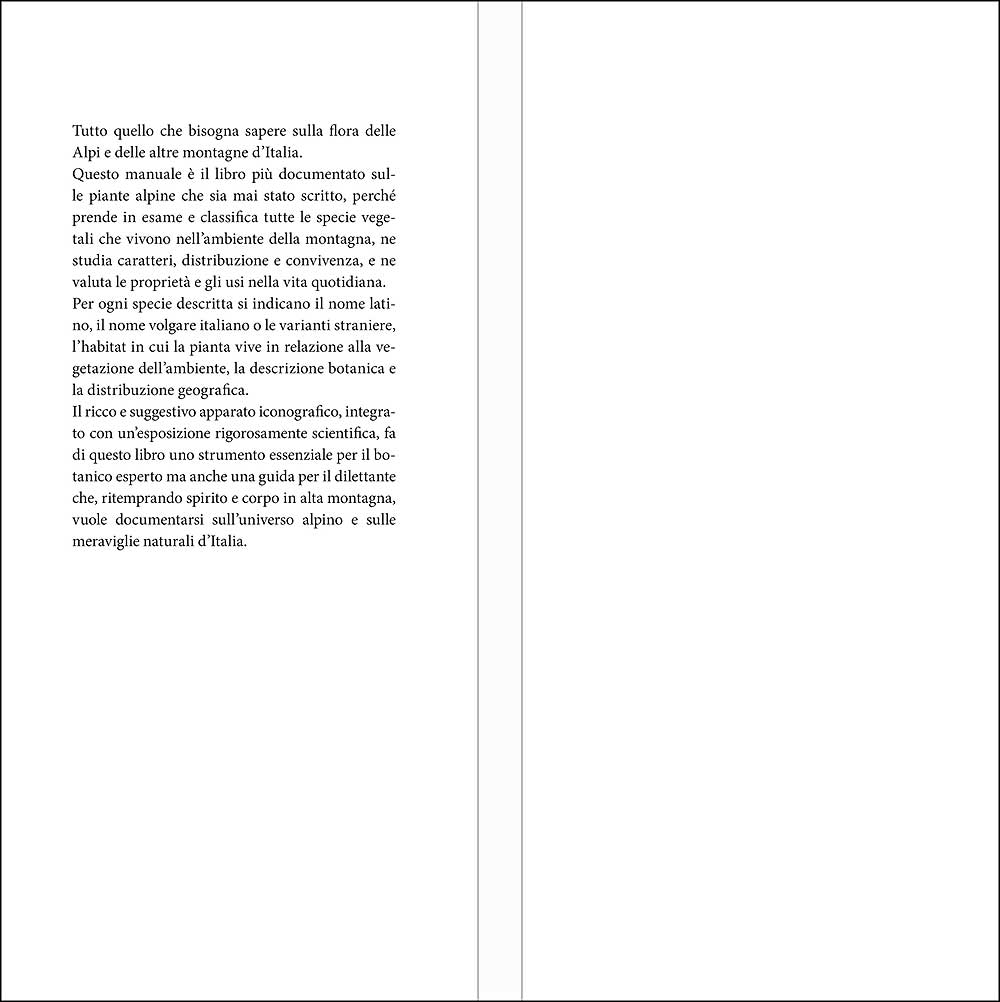 Flora delle Alpi e degli altri monti d’Italia::Nuova edizione