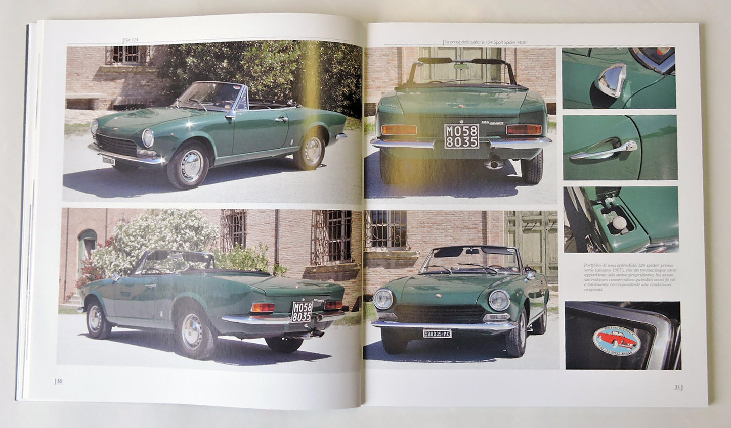 FIAT 124 ::SPIDER COUPE' E ABARTH