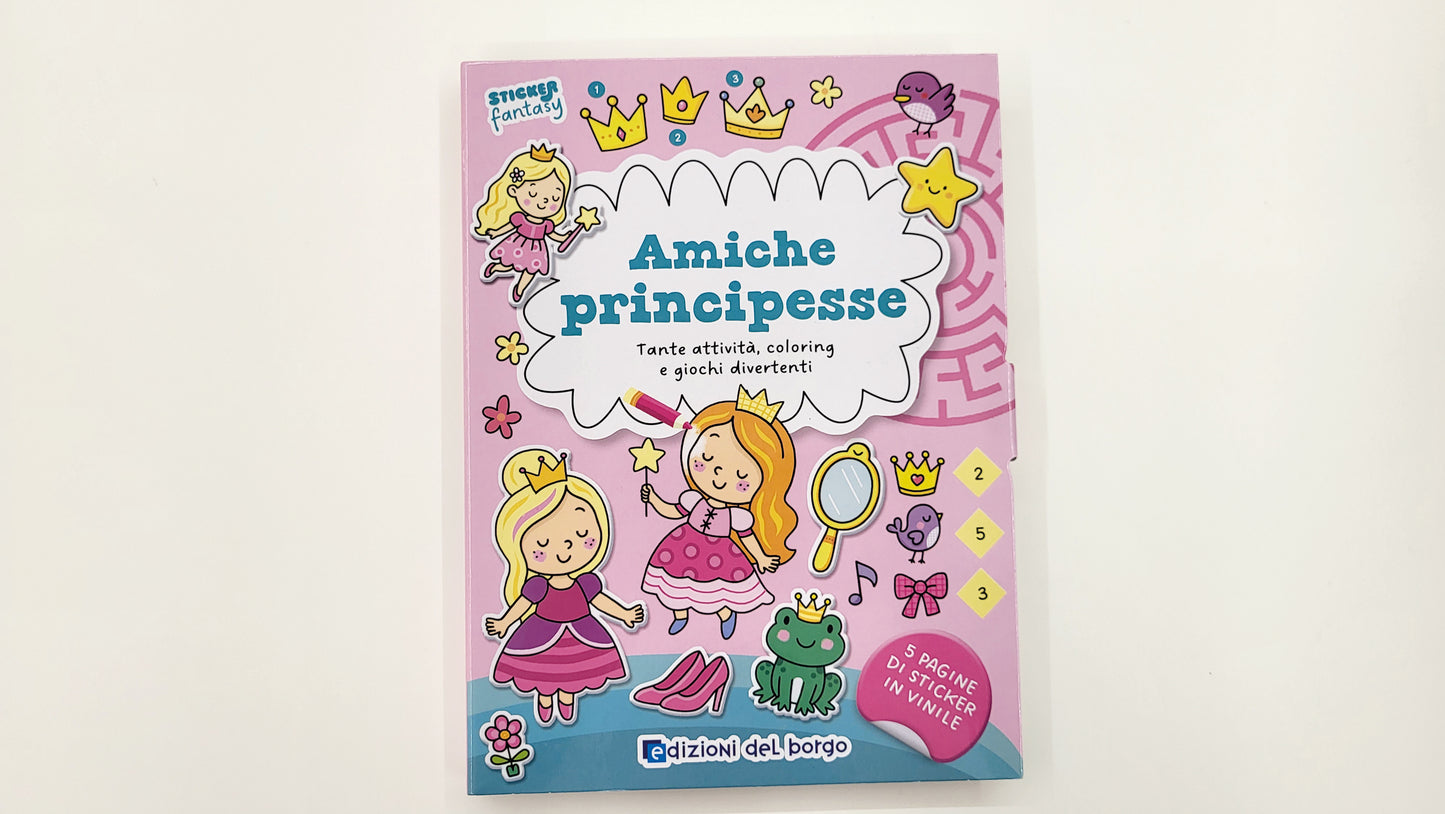 Amiche principesse::Tante attività, coloring e giochi divertenti
