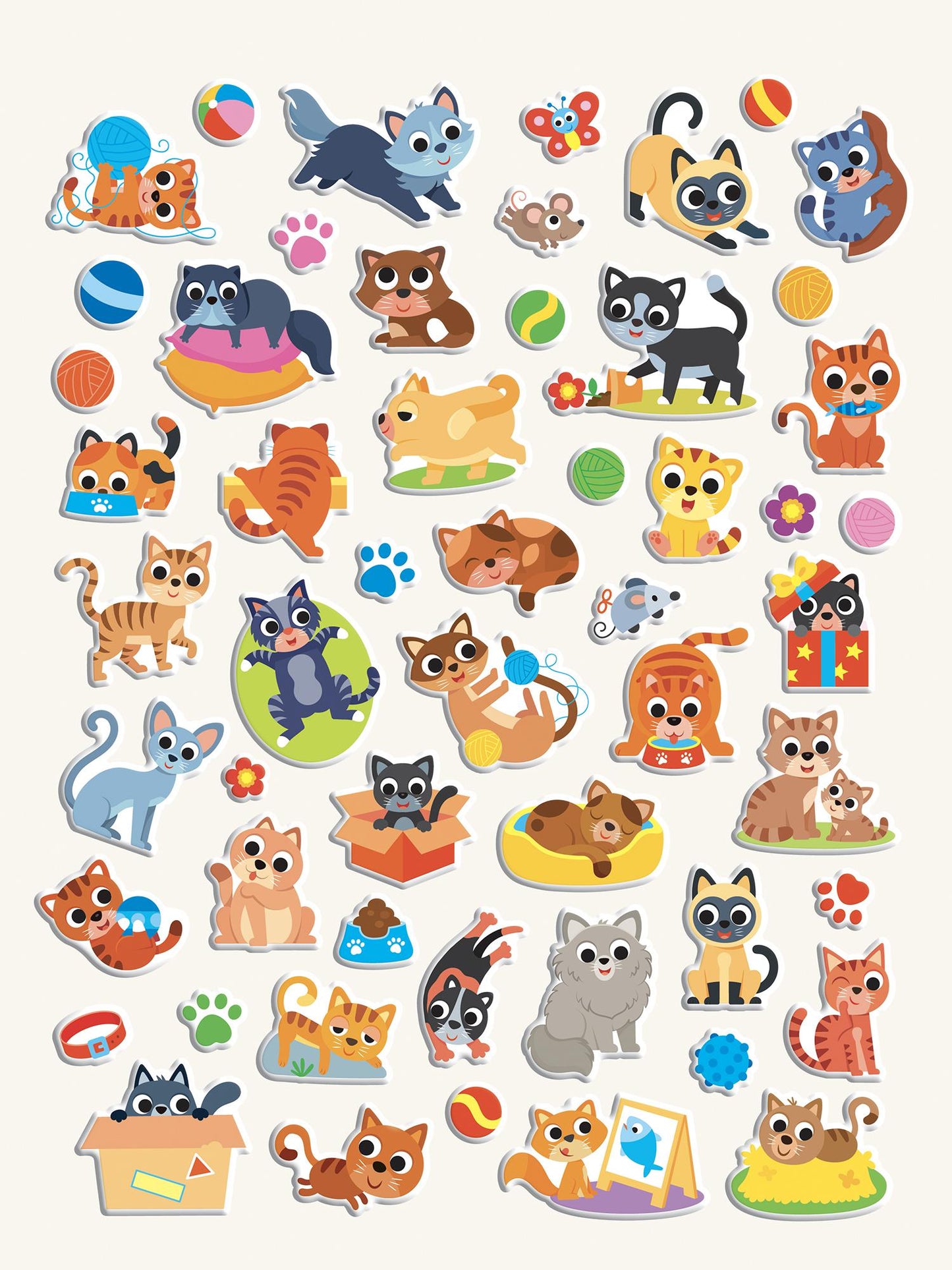 Amici Gatti::Giochi, percorsi, labirinti, coloring