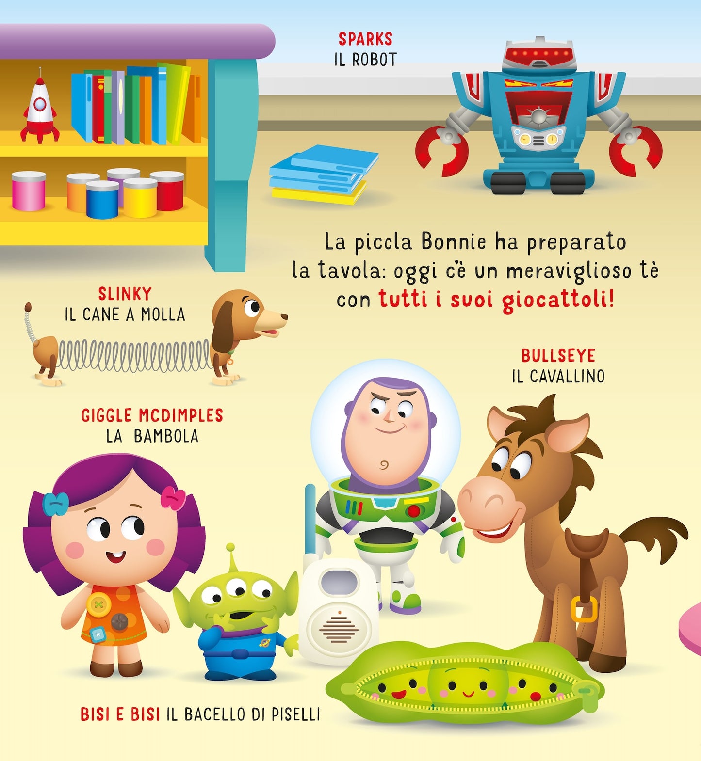 Libro Maxi Puzzle Toy Story Il mondo dei giocattoli::Gioca e impara a conoscerli