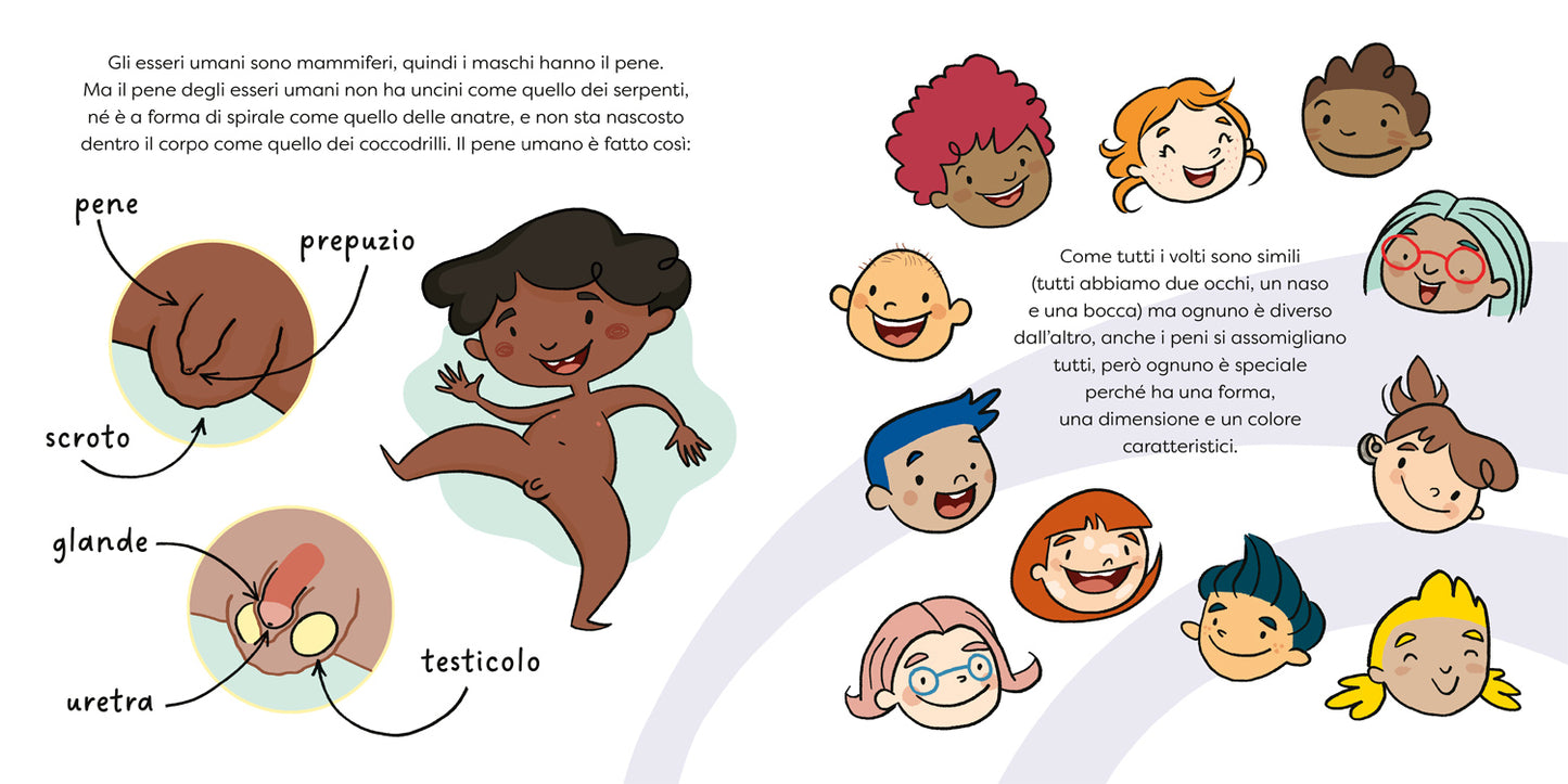 Pisellino? Si chiama Pene!::Per parlare con serenità e senza imbarazzo di sessualità con i bambini