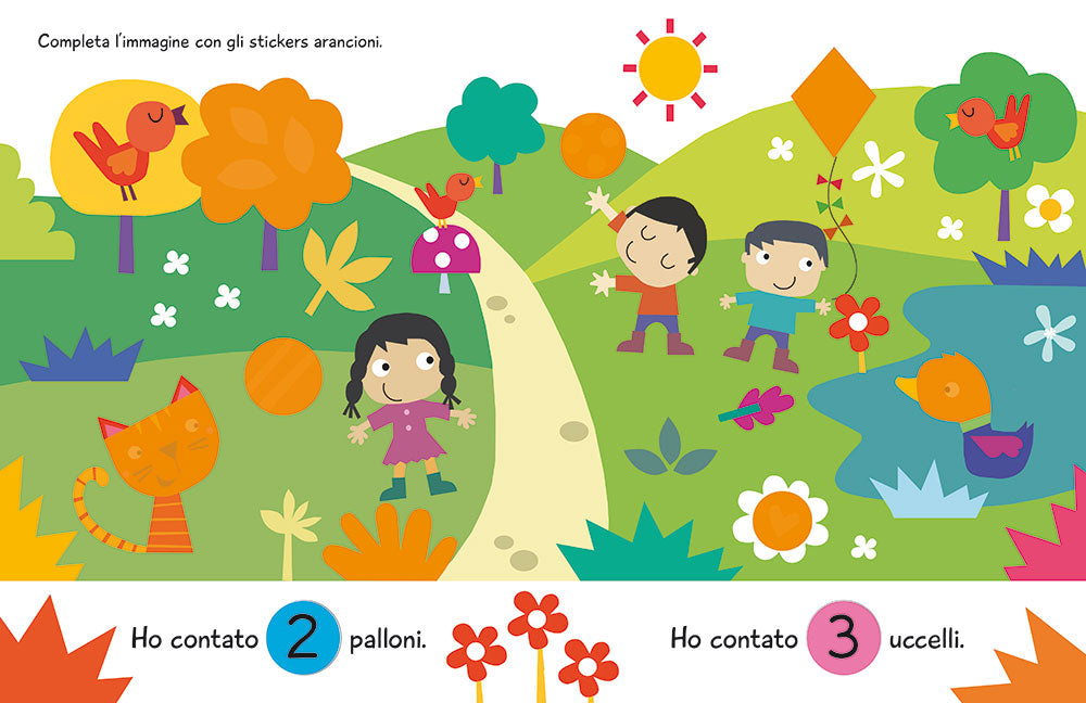Grandi Stickers - Colori::Con 150 stickers