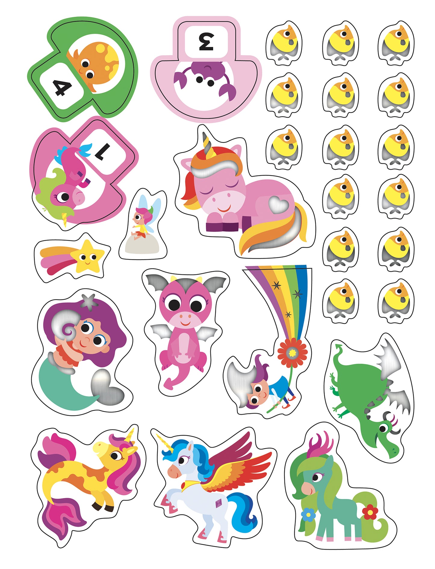 Mondi Magici::Giochi, attività divertenti e tanti sticker scintillanti