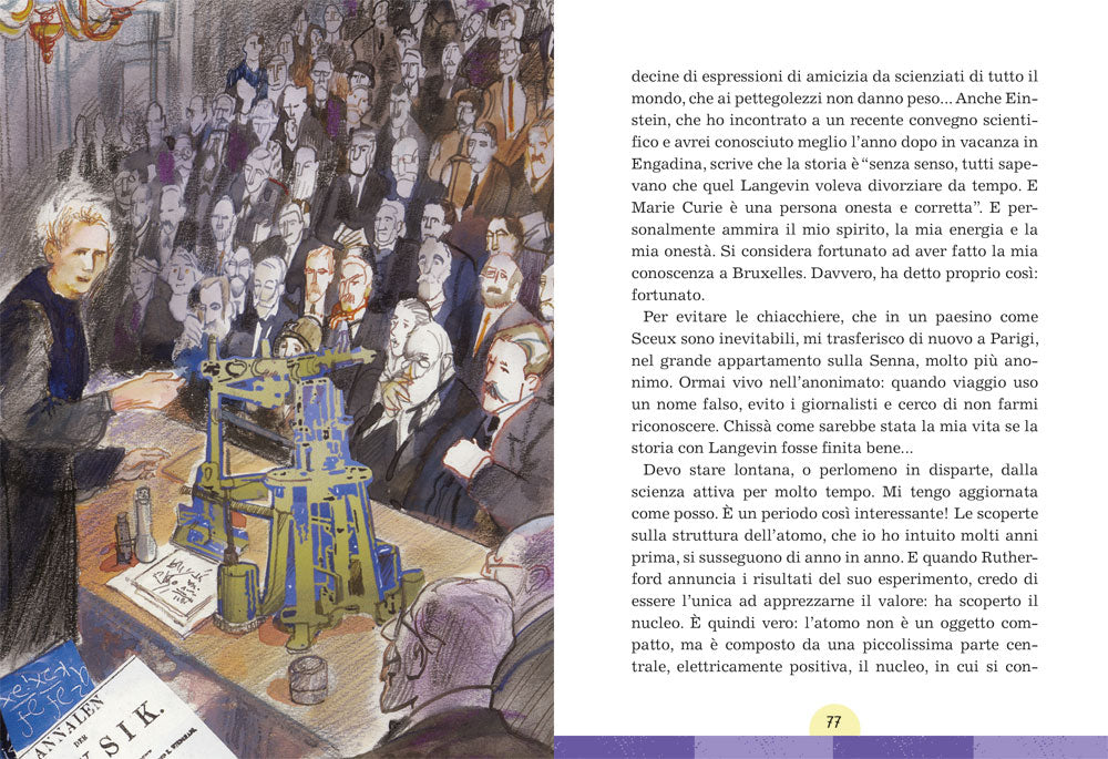 Marie Curie Radioattività in famiglia::Storia e storie di Marie e Irène Curie - Con un'intervista di Sylvie Coyaud a Elisa Molinari