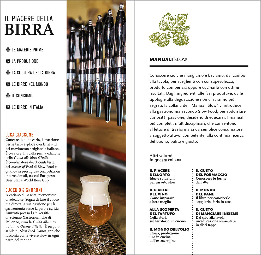 Il piacere della birra::Viaggio nel mondo della bevanda più antica