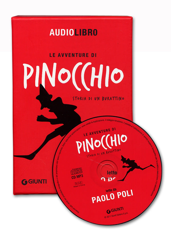 Le avventure di Pinocchio letto da Paolo Poli + CD::Storia di un burattino (ill. Mazzanti) - Audiolibro