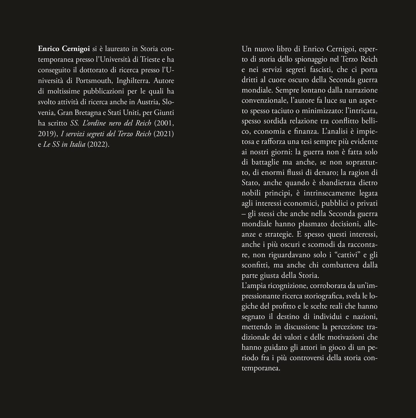 Soldi e sangue::Economia di guerra e servizi segreti: la rete invisibile tra nazisti e alleati