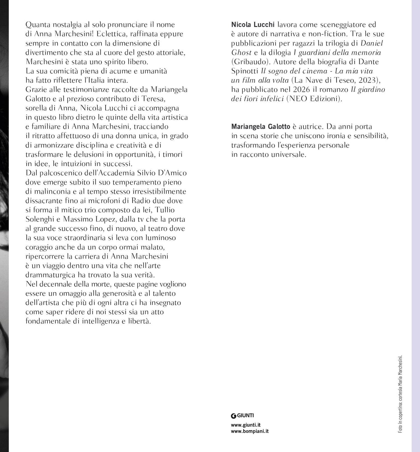 Anna Marchesini::La voce e l'arte
