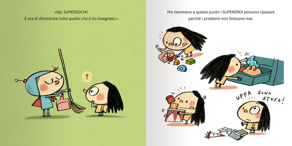Anche i Supereroi mettono in ordine