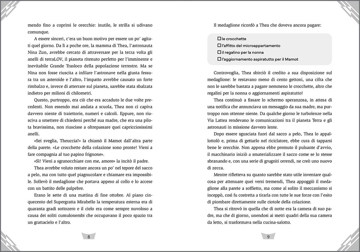 Thea e l'invecchiatore del Dottor Loss