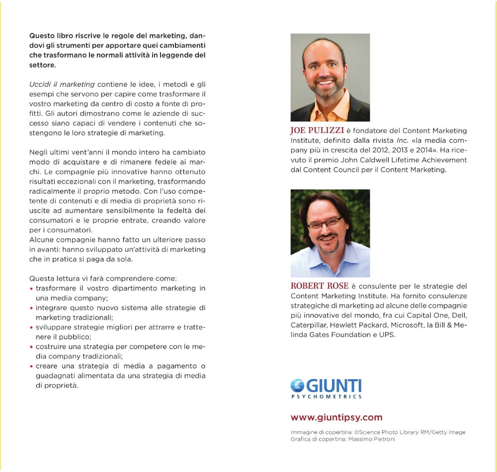 Uccidi il marketing::Come trasformare i costi del marketing in profitti