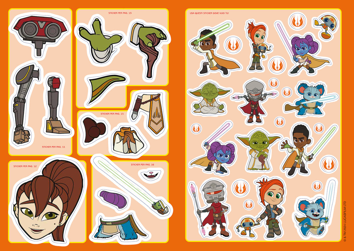 Young Jedi adventures Staccattacca&colora