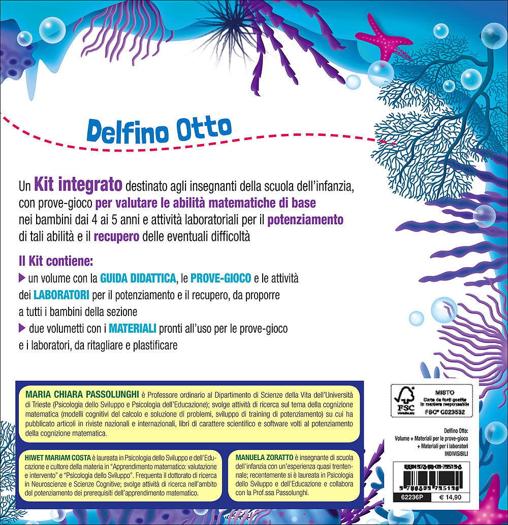 Delfino Otto::Kit didattico: Prove gioco + Laboratori
