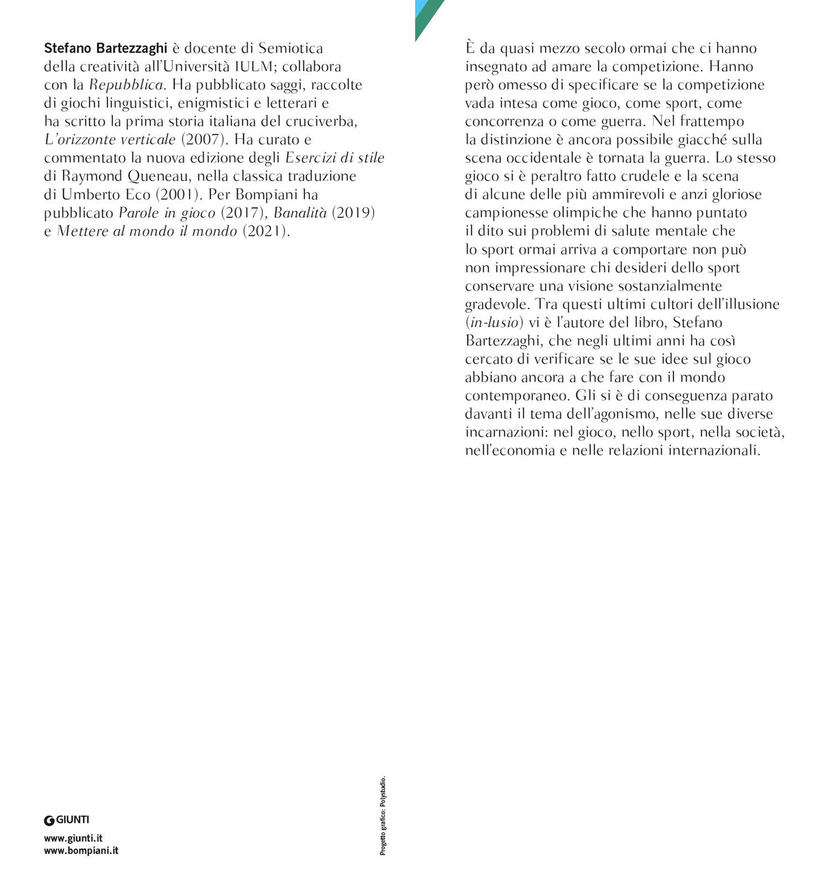 Chi vince non sa cosa si perde::Agonismo. Gioco. Guerra
