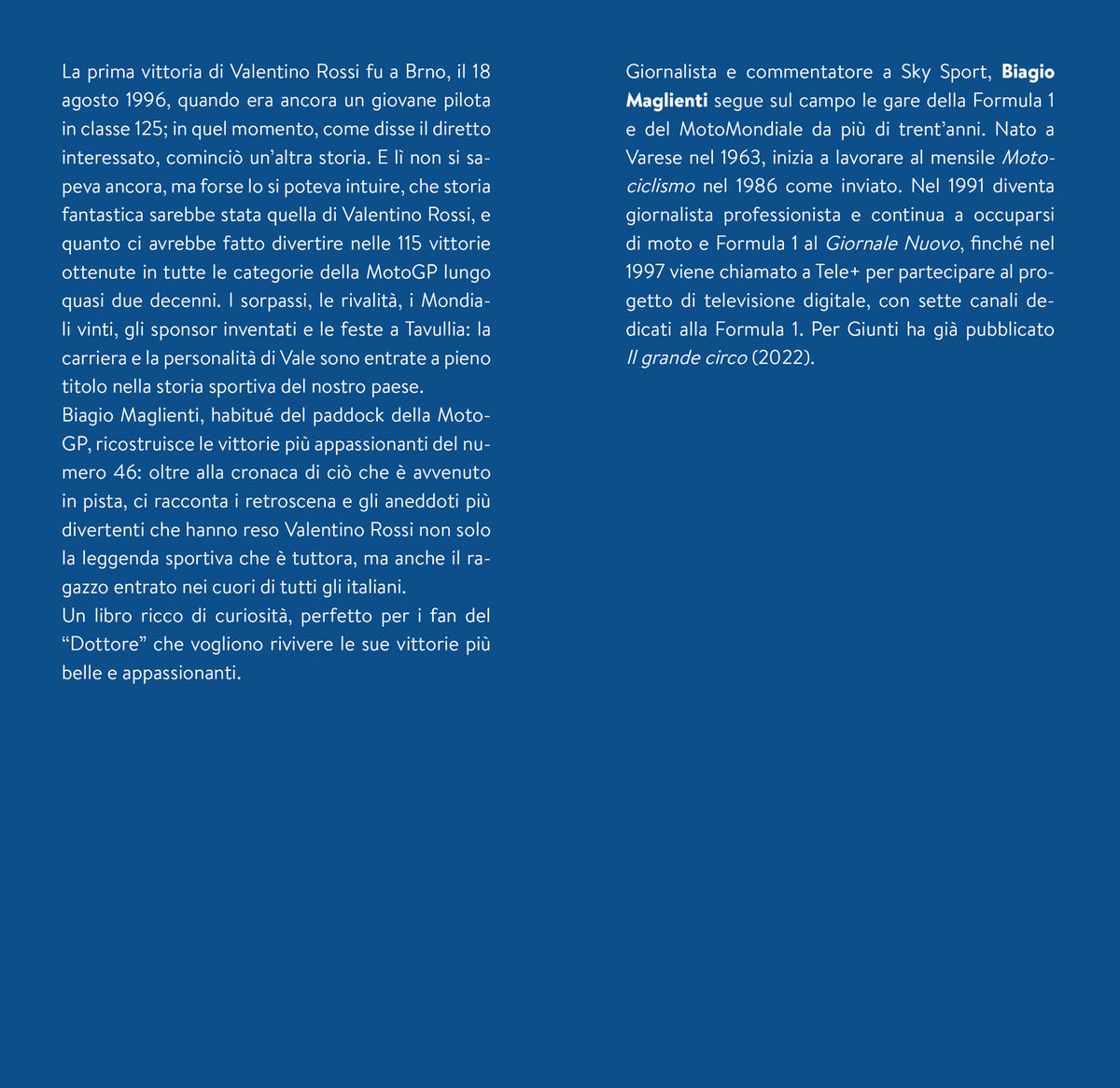 Vale::Le storie dietro le vittorie