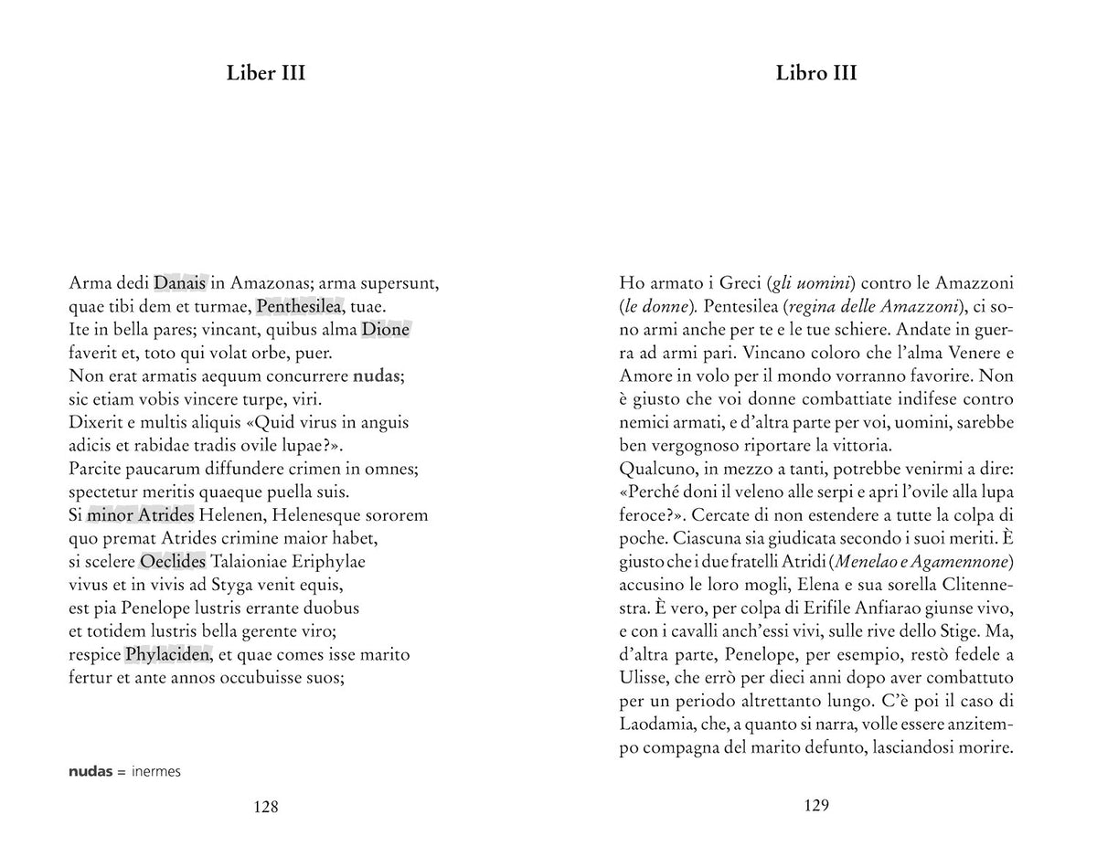 Ars Amatoria - L'arte di amare::Con testo latino a fronte e note linguistiche