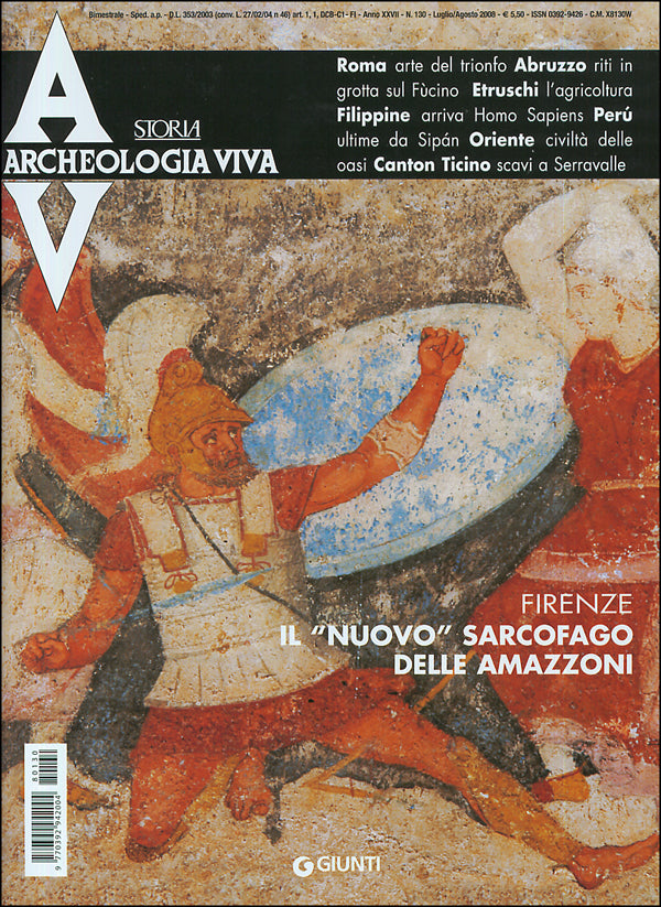 Archeologia Viva n. 130 - luglio/agosto 2008::Rivista bimestrale