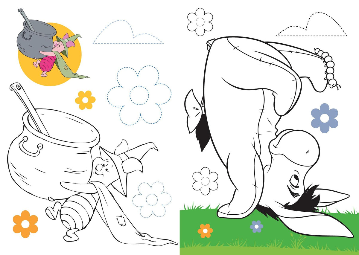 Winnie the Pooh Disegna&colora - Amici del bosco