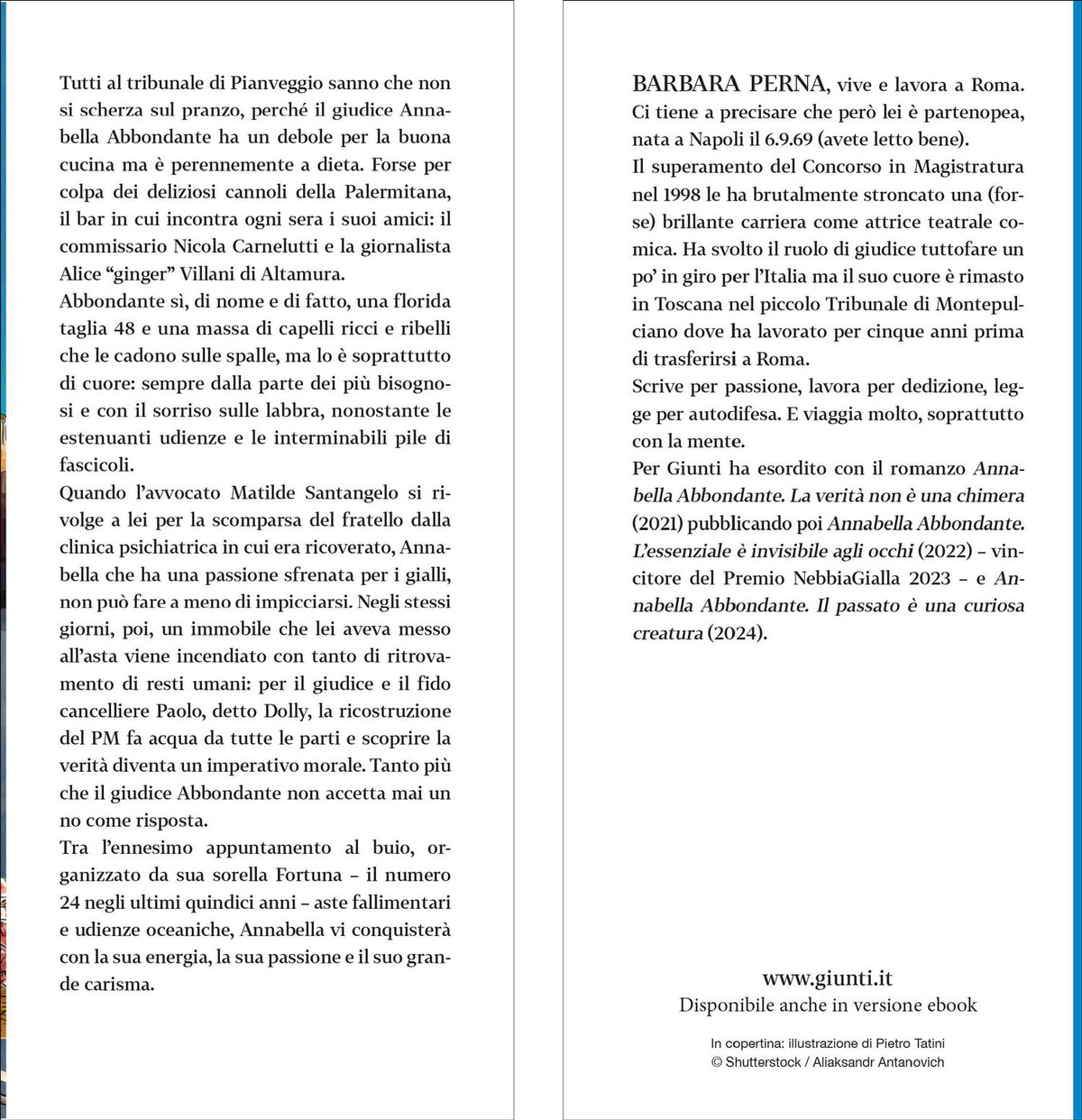 Annabella Abbondante #1::La verità non è una chimera
