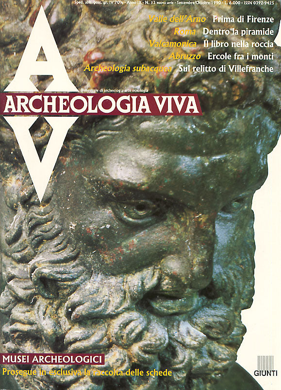 Archeologia Viva n. 13 - settembre/ottore 1990::Rivista bimestrale