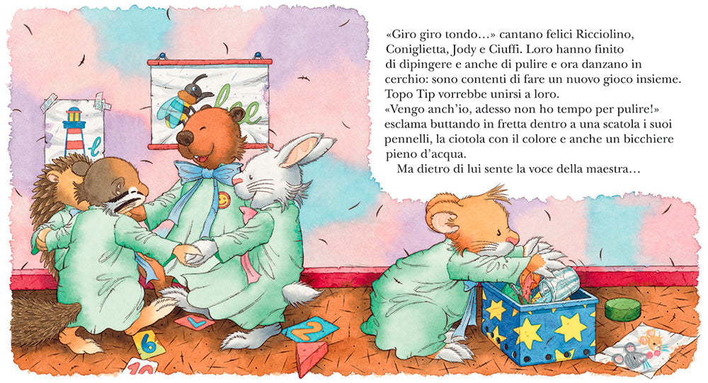 Topo Tip. Non voglio mettere in ordine!