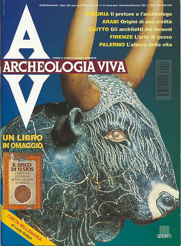Archeologia Viva n. 42 - novembre/dicembre 1993::Rivista bimestrale